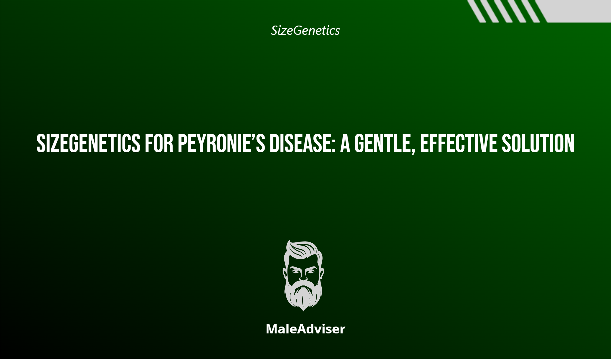 Sizegenetics For Peyronie’s Disease: A Gentle, Effective Solution
