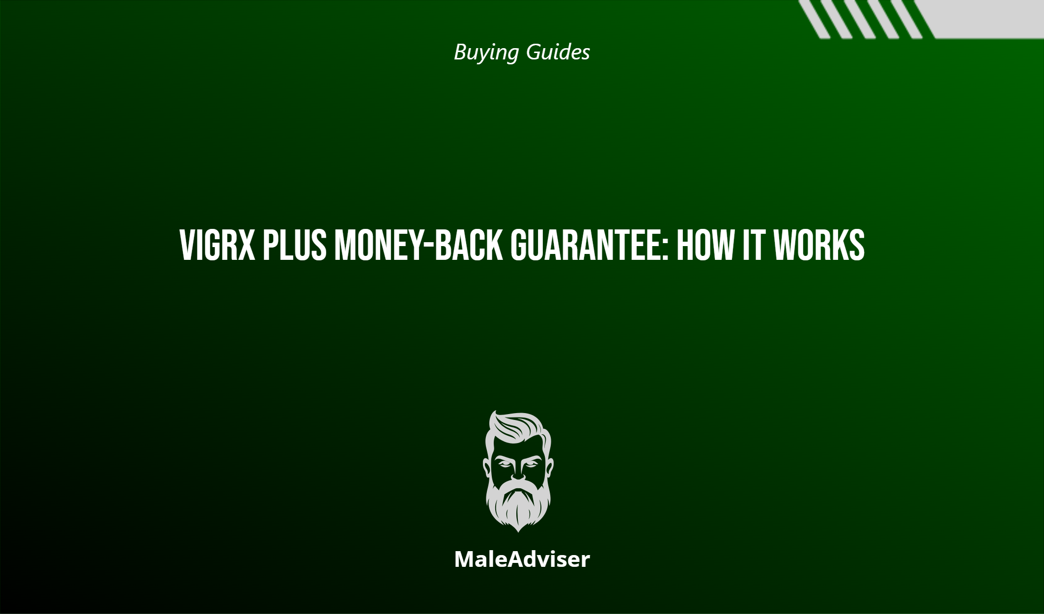 Vigrx Plus Money Back Guarantee: How It Works